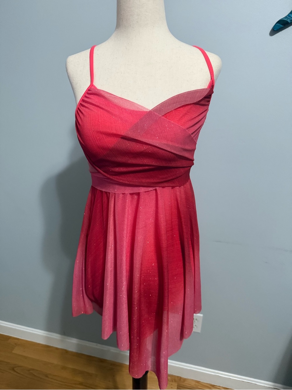 Balera pink Ombre dance costume Dress S